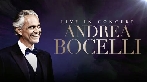 Andrea bocelli tour 2023 - Tickets go on sale Monday, October 31 at 10:00 a.m. TAMPA, FL – Today the record-breaking, award-winning, multi-platinum-selling Italian tenor Andrea Bocelli announced new US tour dates for February and May 2023, making a stop at Tampa’s AMALIE Arena – In Concert for Valentine’s on Thursday, February 16, 2023 at 8:00 p 